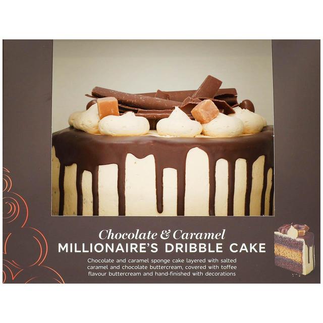 M&S Chocolate & Caramel Millionaire Cake   890g GOODS M&S   