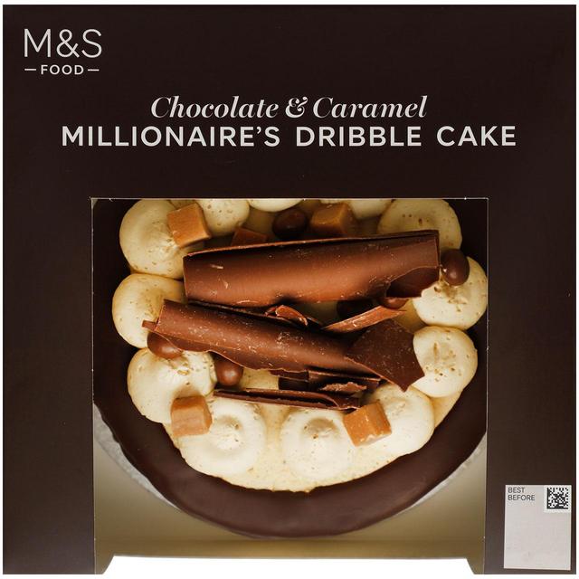 M&S Chocolate & Caramel Millionaire Cake   890g GOODS M&S   