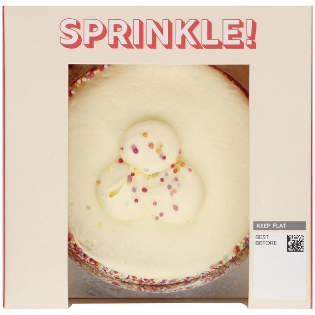 M&S Vanilla Sprinkle Gift Cake   285g GOODS M&S   