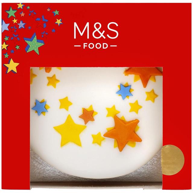 M&amp;S Buttercream &amp; Raspberry Jam Star Cake   630g