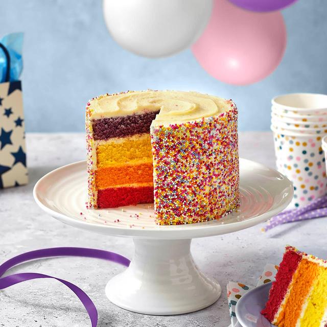 M&S Rainbow Layer Cake   690g GOODS M&S   