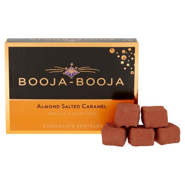 Booja Booja Almond Salted Caramel Chocolate Truffles   92g GOODS M&S   