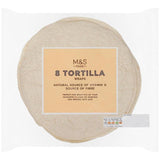 M&amp;S Soft Tortilla Wraps   8 per pack