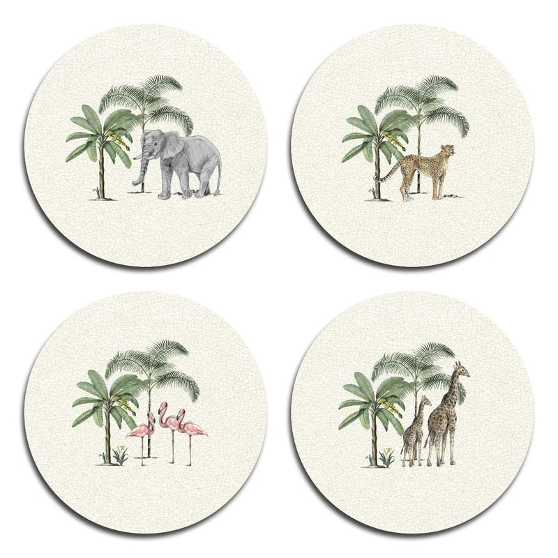 Club Matters Out of Africa coaster set of four, UK version