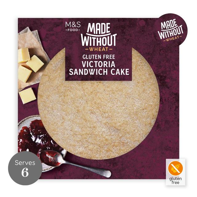 M&S Made Without Victoria Sandwich Cake   375g