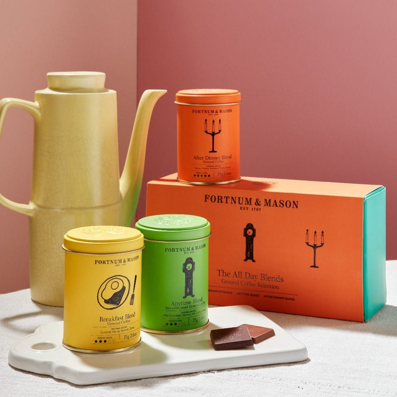 Fortnum's ground coffee selection trio 3x75g (British brand)