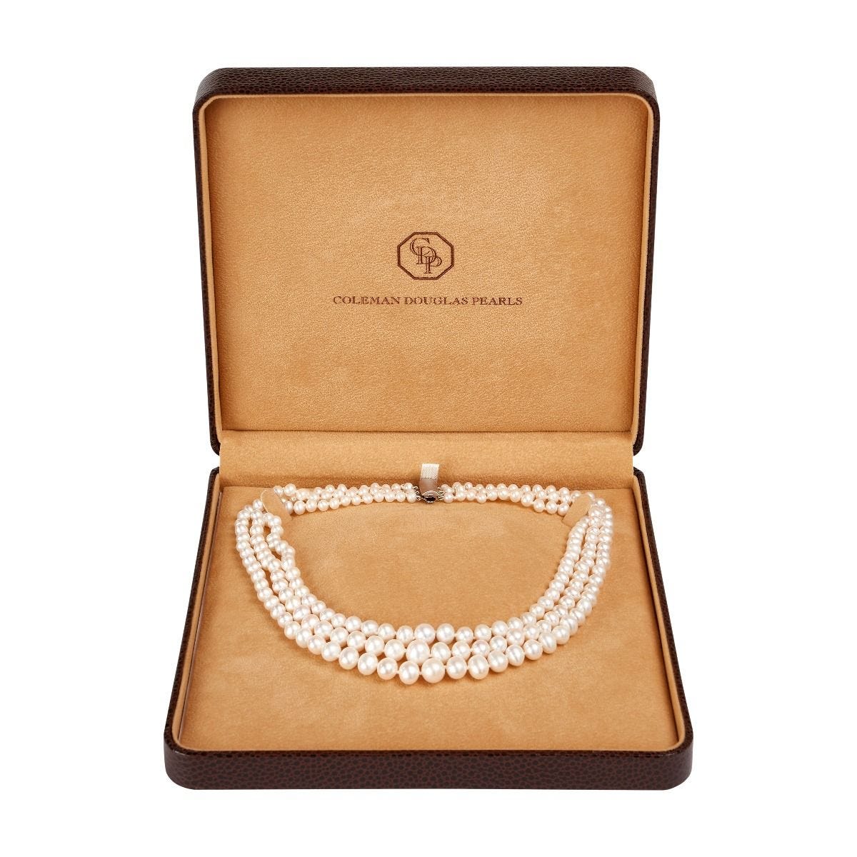Coleman Douglas triple pearl necklace Platinum Jubilee - British product