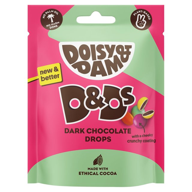 Doisy & Dam Vegan Chocolate D&Ds   80g GOODS M&S   