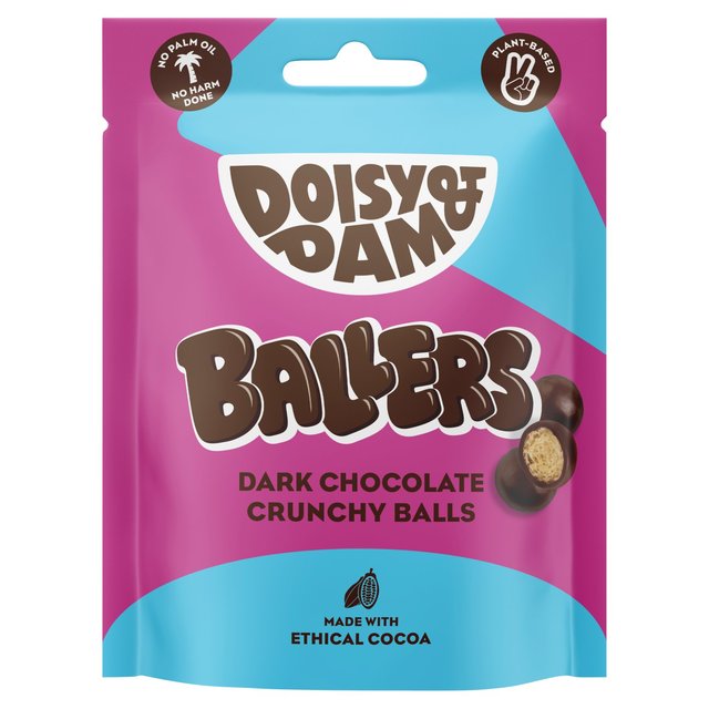 Doisy & Dam Vegan Chocolate Ballers    75g GOODS M&S   