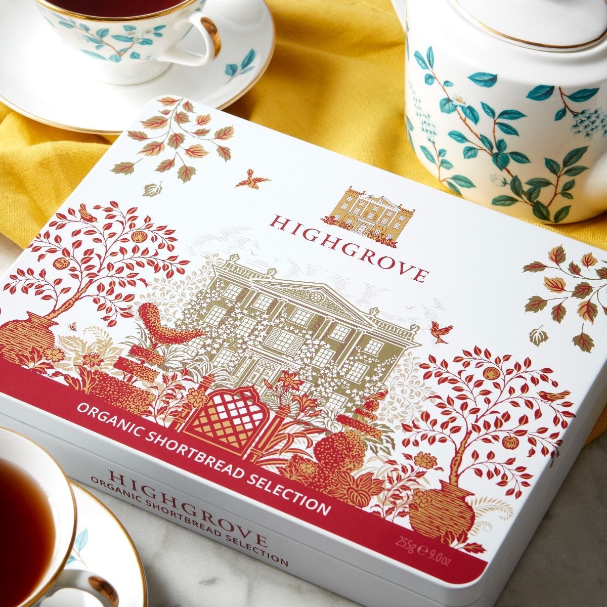 Highgrove shortbread selection tin 255g (British brand)
