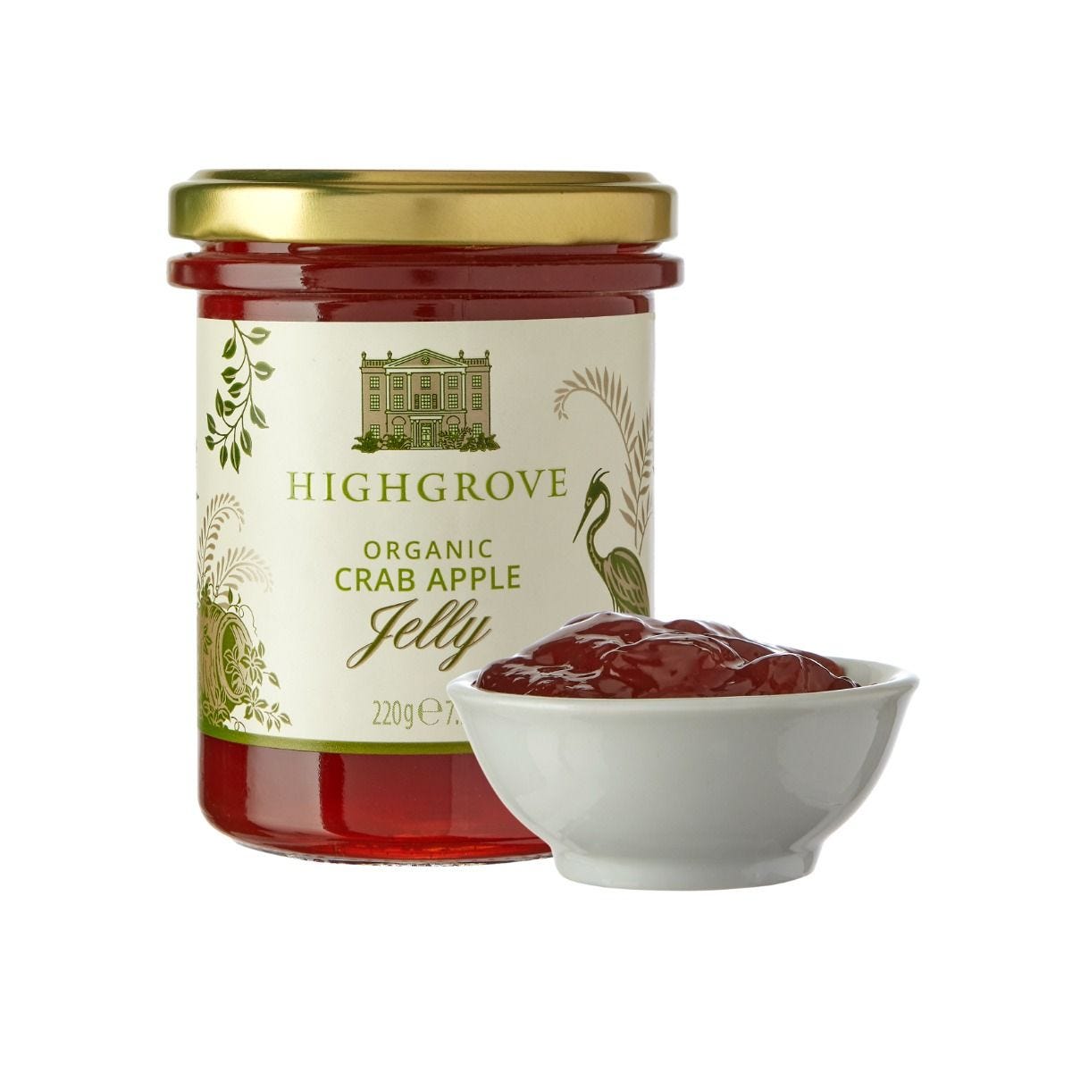Highgrove organic crab apple jelly 220g (British brand)