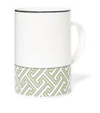 O.W. London Maze pattern ceramic mug, imported from the UK