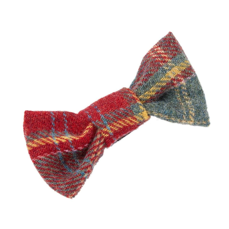 Fortnum's dog bow tie tartan 15.5cm - British product