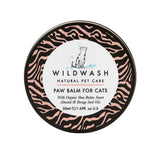 WildWash natural cat paw balm for feline paws (British brand)