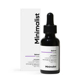 Minimalist Retinol 0.6% anti-aging face serum, imported from the UK