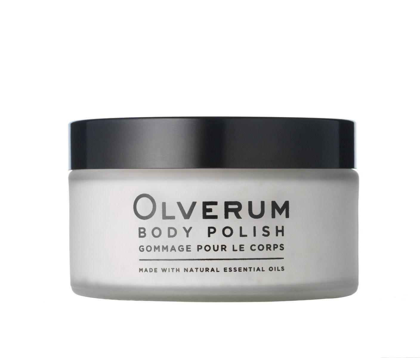 Olverum Body Polish 200ml, imported from the UK