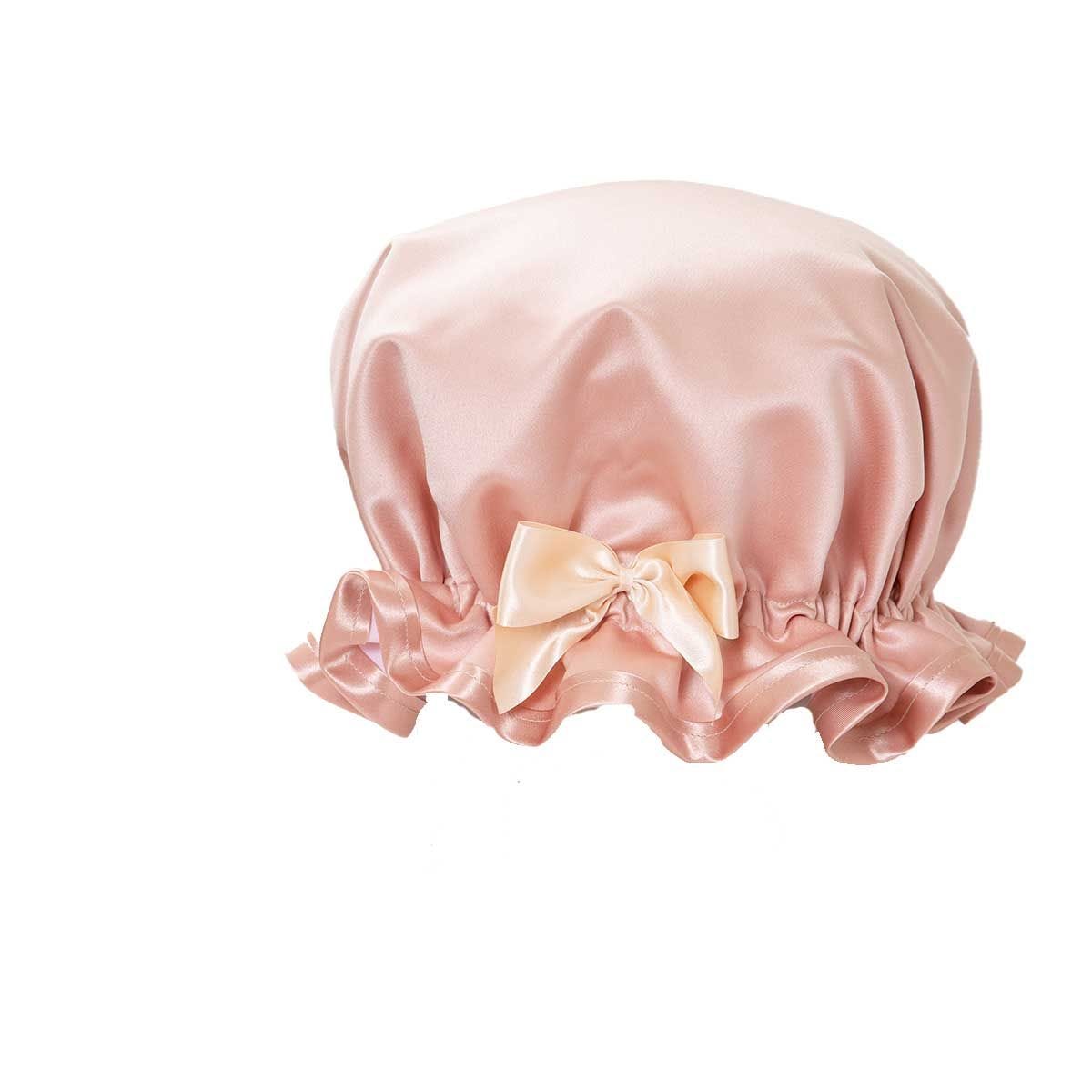 Shower Goddess shower cap rose gold - British product