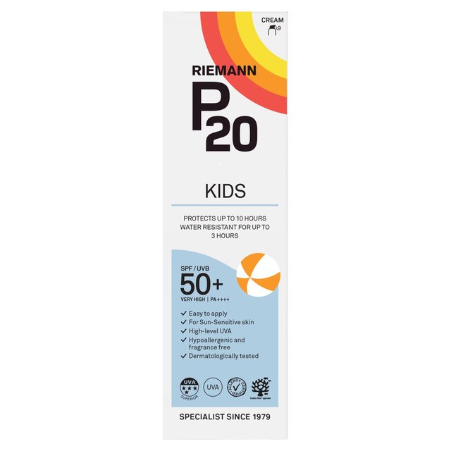 P20 Kids Sun Cream SPF 50+   100ml