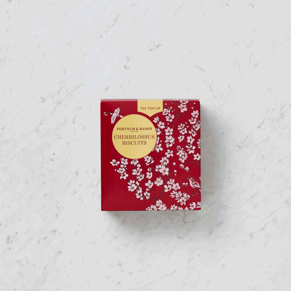 Cherrilossus dark chocolate and cherry biscuit carton 600g, imported from the UK