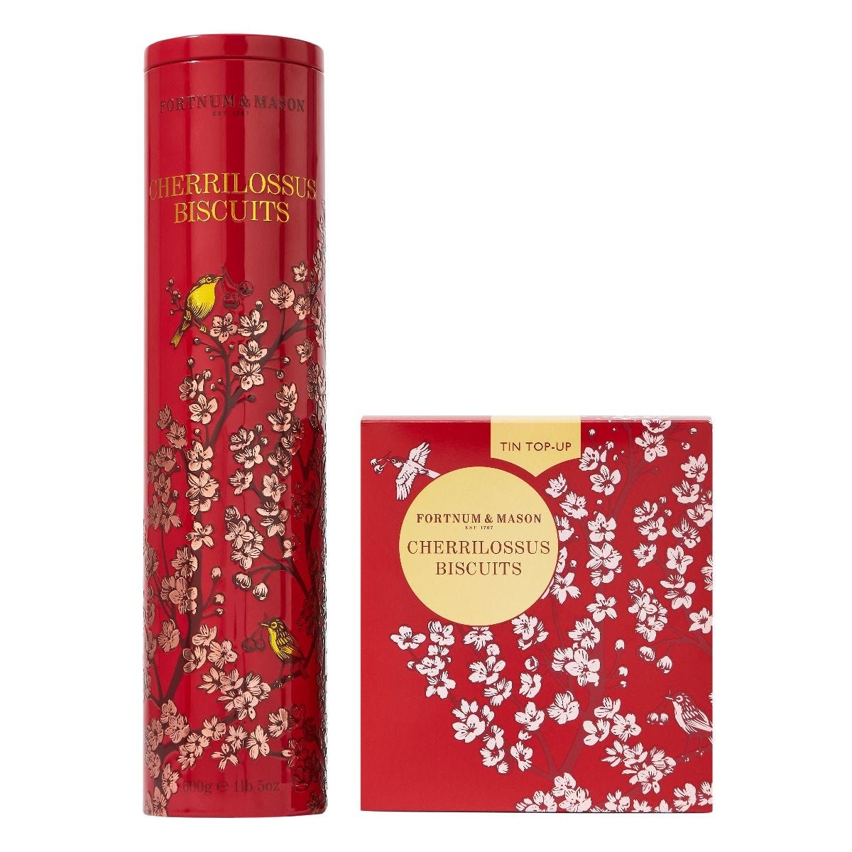 Cherrilossus dark chocolate and cherry biscuit carton 600g, imported from the UK
