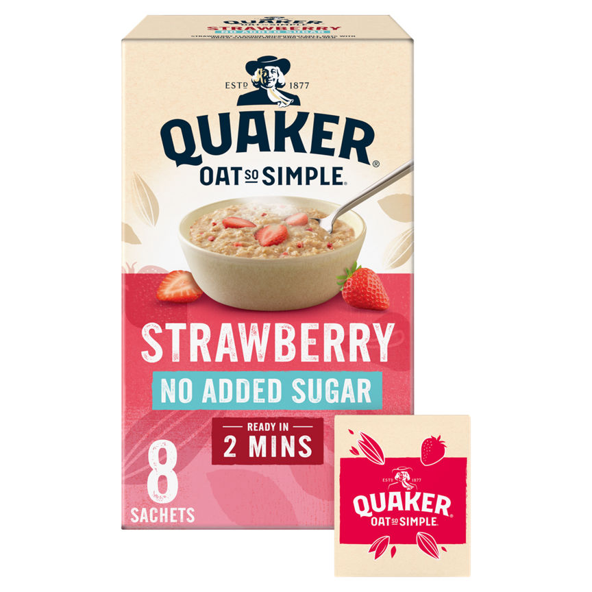 Quaker Oat So Simple Simply Strawberry