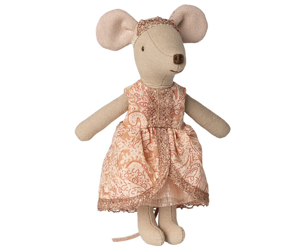 Maileg Princess and the Pea mouse playset, UK version