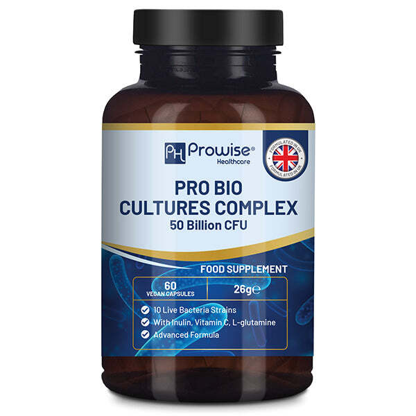 Prowise Bio Cultures Complex Probiotics - 50 billion CFU GOODS Superdrug   