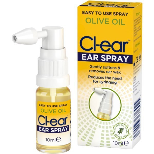 Cl-ear Olive Oil Ear Spray GOODS Superdrug   