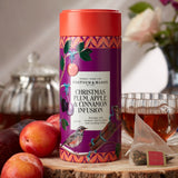 Christmas plum apple cinnamon tea infusion 50g, imported from the UK