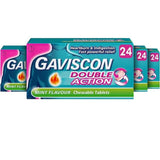 Gaviscon Double Action Heartburn & Indigestion Mint Flavour Tablets   4 x 24 per pack GOODS M&S   