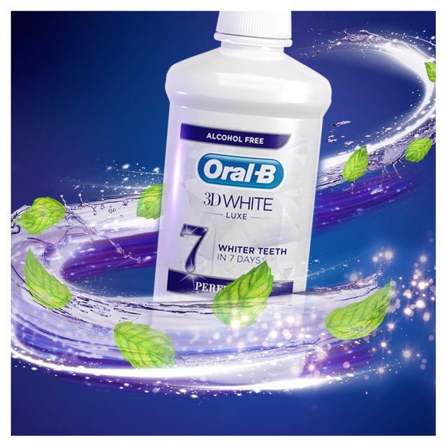 Oral-B 3D White Luxe Perfection Mouthwash   500ml GOODS M&S   