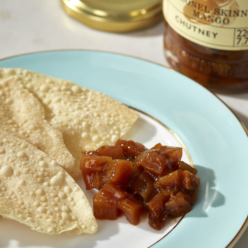 Colonel Skinner hot mango chutney 250g (British brand)