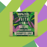 Faith in Nature Lavender & Geranium Shampoo Bar   85g GOODS M&S   