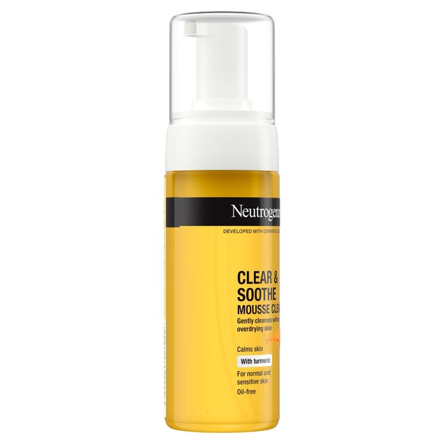 Neutrogena Clear and Soothe Mousse Cleanser   150ml GOODS M&S   