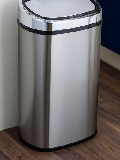 Tower Metal Sensor Lid 58L Kitchen Bin
