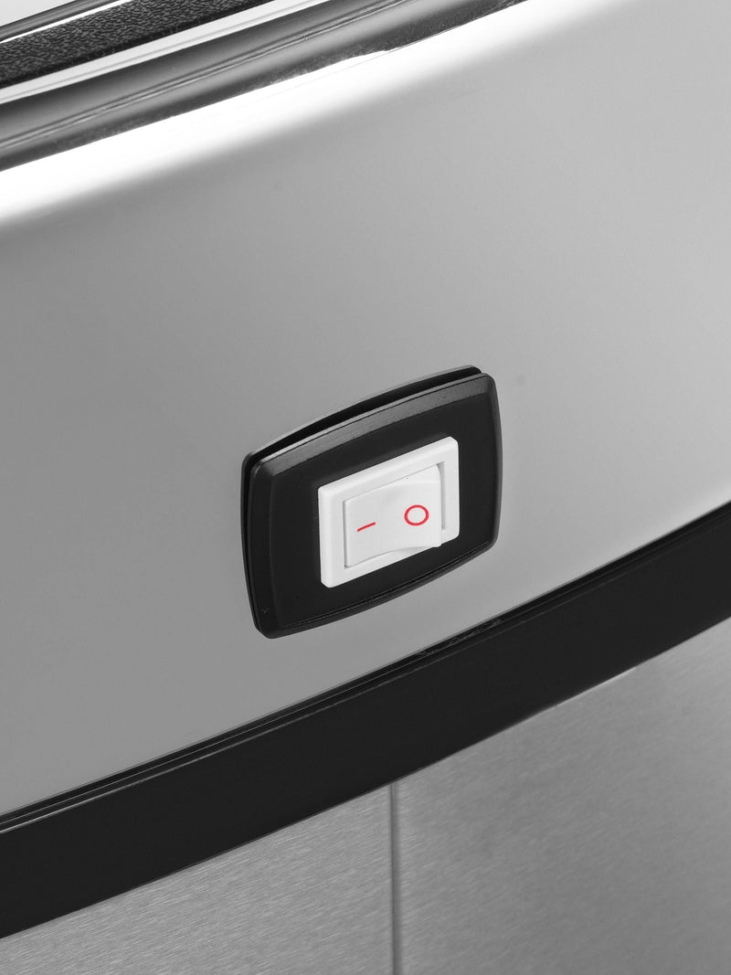 Tower metal sensor lid 58L kitchen bin (British brand)