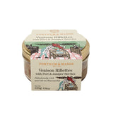 Venison rillettes with port and juniper berries 125g, imported from the UK