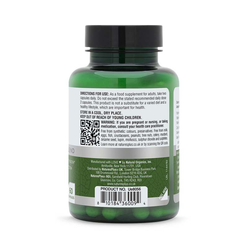 NaturesPlus Eye Complex supplement 60 capsules, imported from the UK