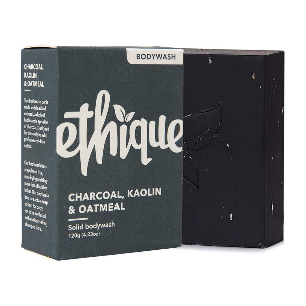 Ethique Charcoal, Kaolin & Oatmeal Solid Bodywash 120g