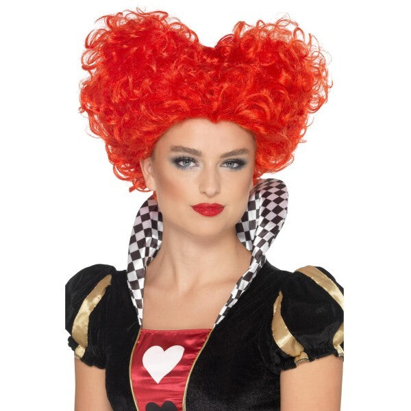 Smiffys heart wig costume accessory red (British brand)