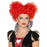 Smiffys heart wig costume accessory red (British brand)