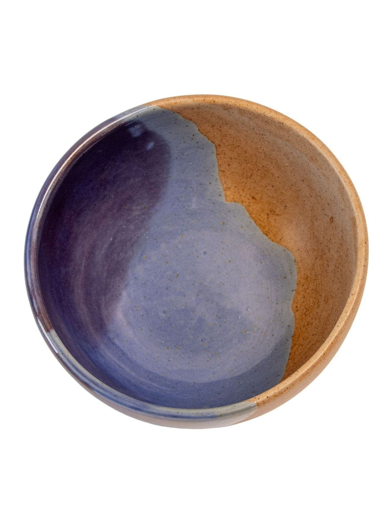 Curateology blue salt glazed cereal bowls set of 4, UK version