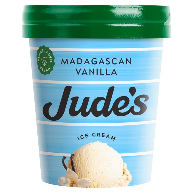 Jude's Plant Based Madagascan Vanilla Ice Cream   460ml GOODS M&S   