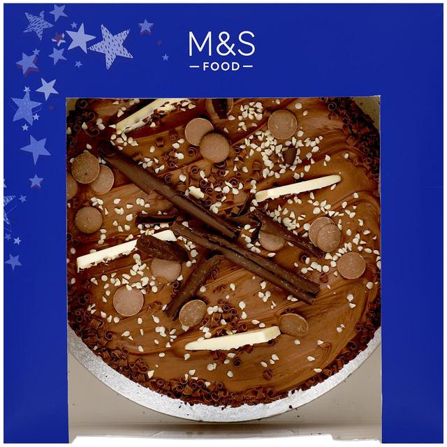 M&S Extremely Chocolatey Party Cake   1.5kg