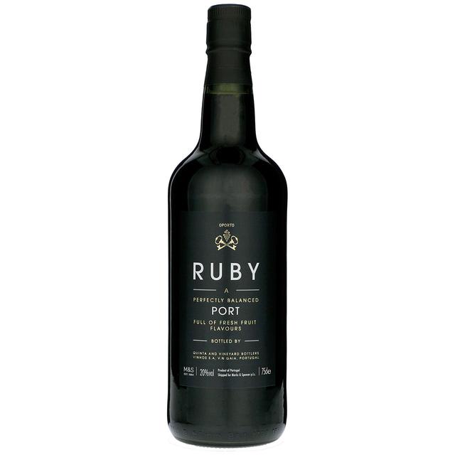 M&S Sweet Ruby Port   75cl