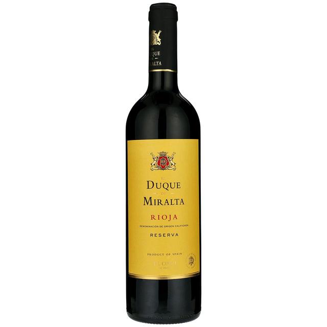 M&S El Duque De Miralta Rioja Reserva   75cl GOODS M&S   