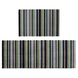 JVL stripe door mat pack 50x75cm and 150x57cm imported from the UK