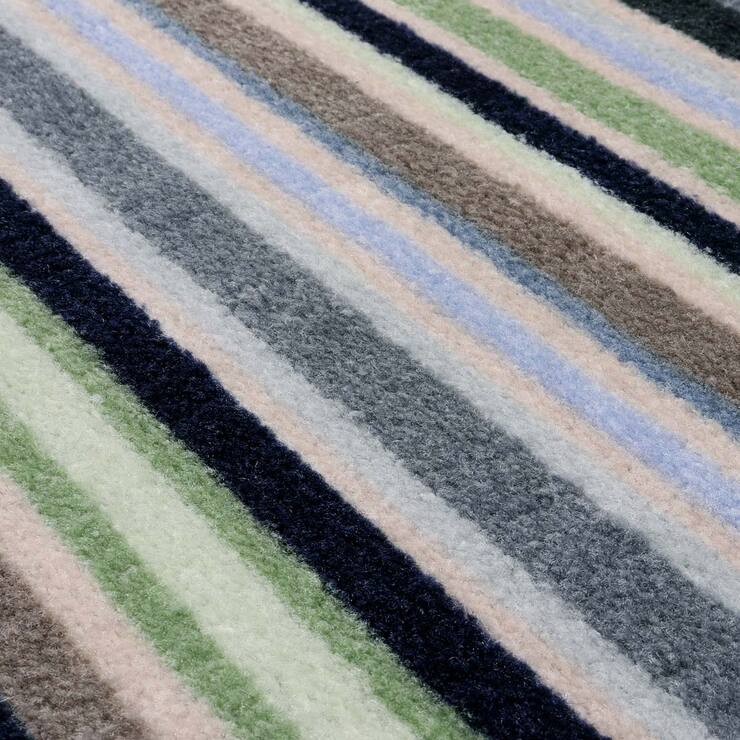 JVL stripe door mat pack 50x75cm and 150x57cm imported from the UK
