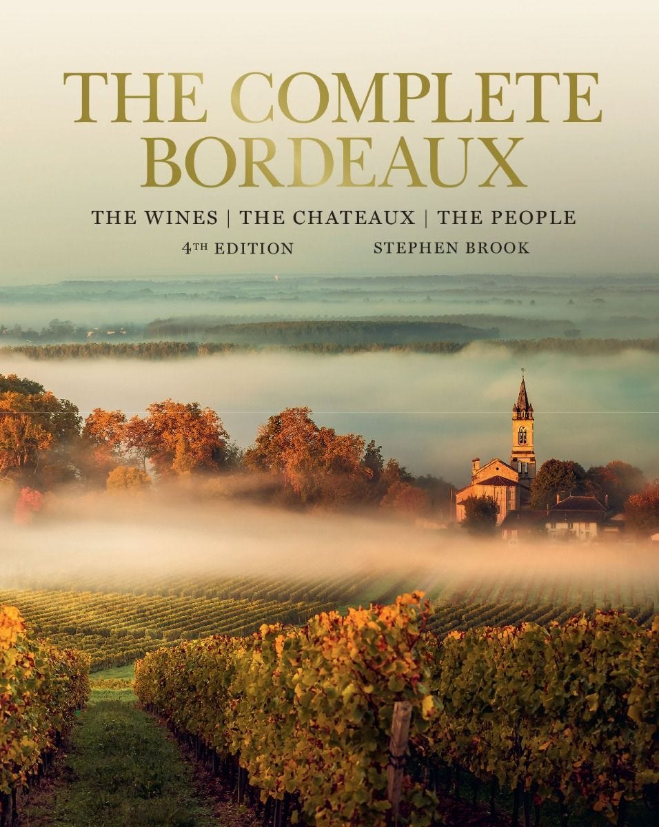 Stephen Brook Complete Bordeaux wine book (British brand)