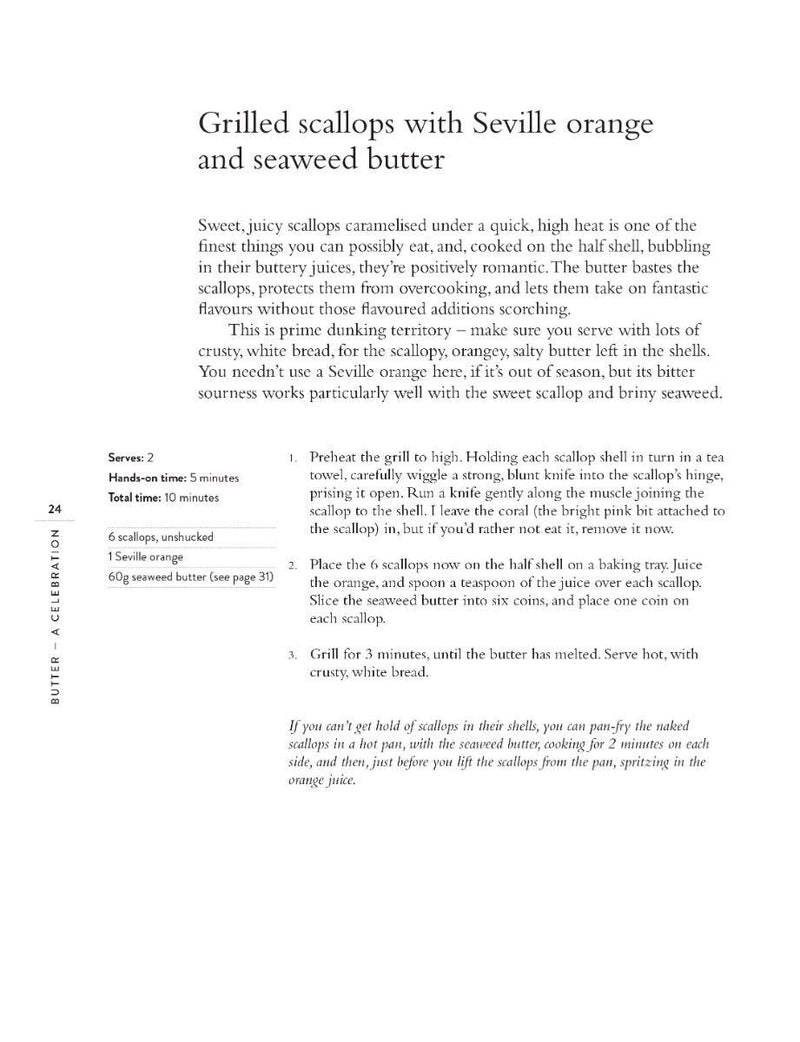 Olivia Potts Butter A Celebration book - British product